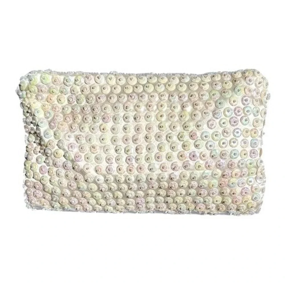 Fine‎ Arts Ivory Beaded Evening Bag
